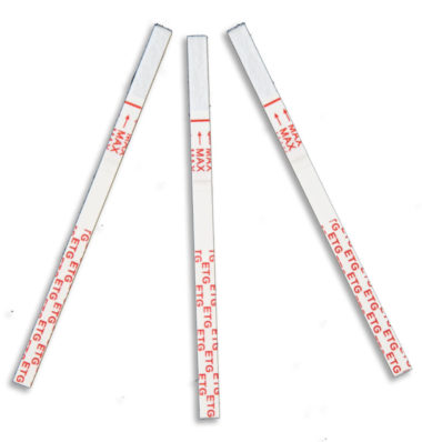 ETG strip test