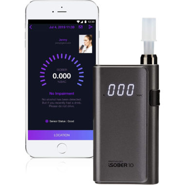 iSOBER smartphone breathalyzer